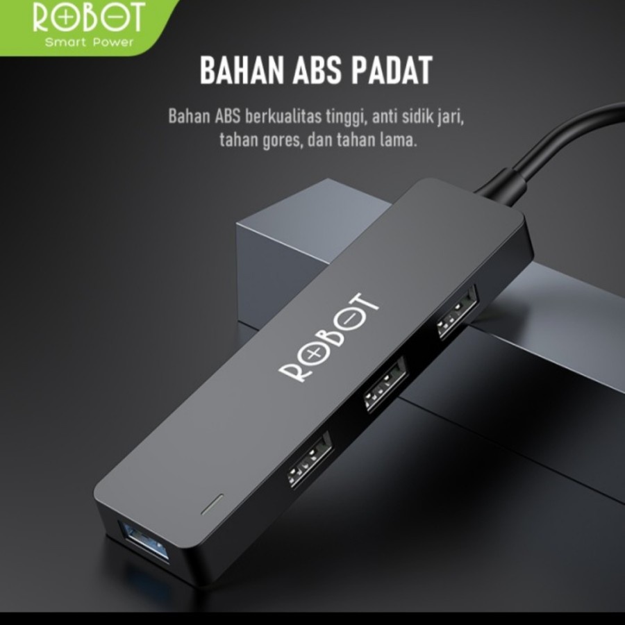 Jual Robot USB HUB H160 4-Port Usb 2.0 & Usb 3.0 High Speed 5Gbps ...