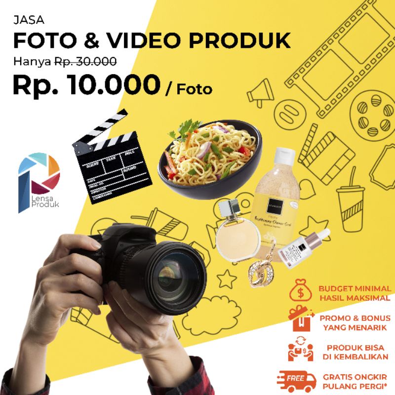 Jasa Foto Produk (Produk Bisa di Kembalikan)