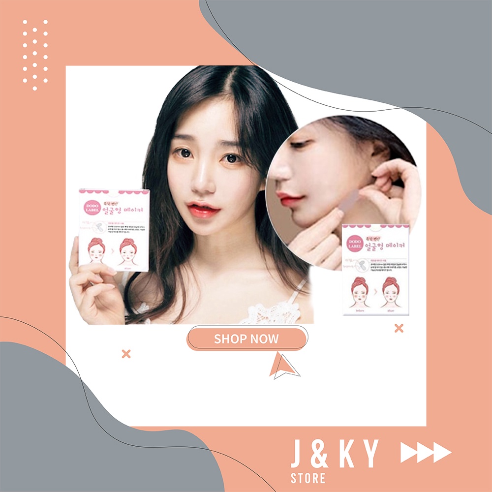 Jual DODO LABEL FACE LIFT TAPE FOR V SHAPE / STIKER PENIRUS WAJAH isi ...