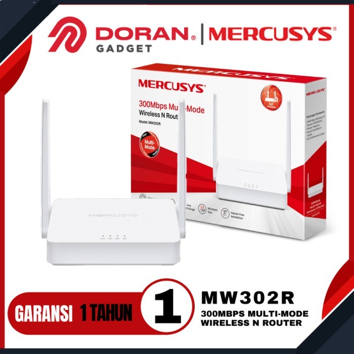 Jual Router Mercusys Mw302r 300mbps Multi Mode Wireless N Router