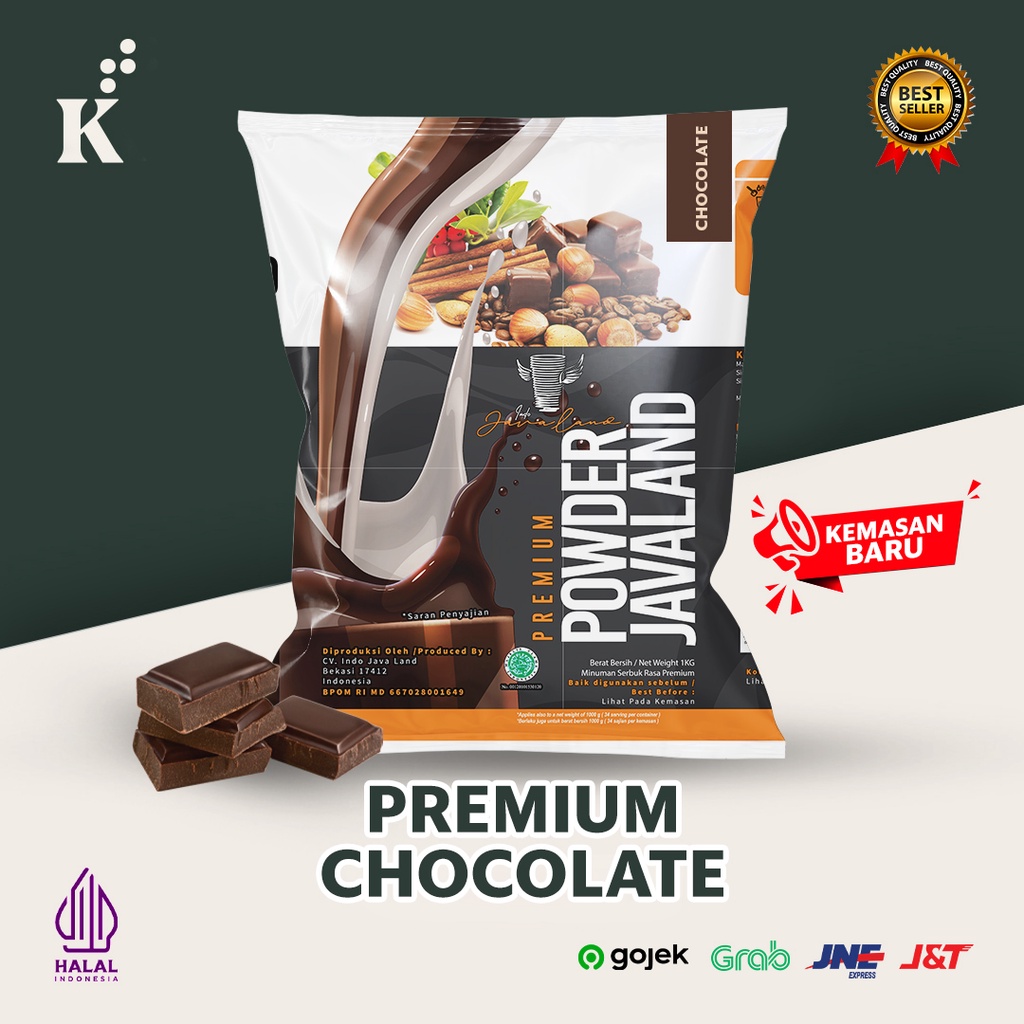 Jual Bubuk Minuman Premium Chocolate Coklat Javaland Grande 1kg