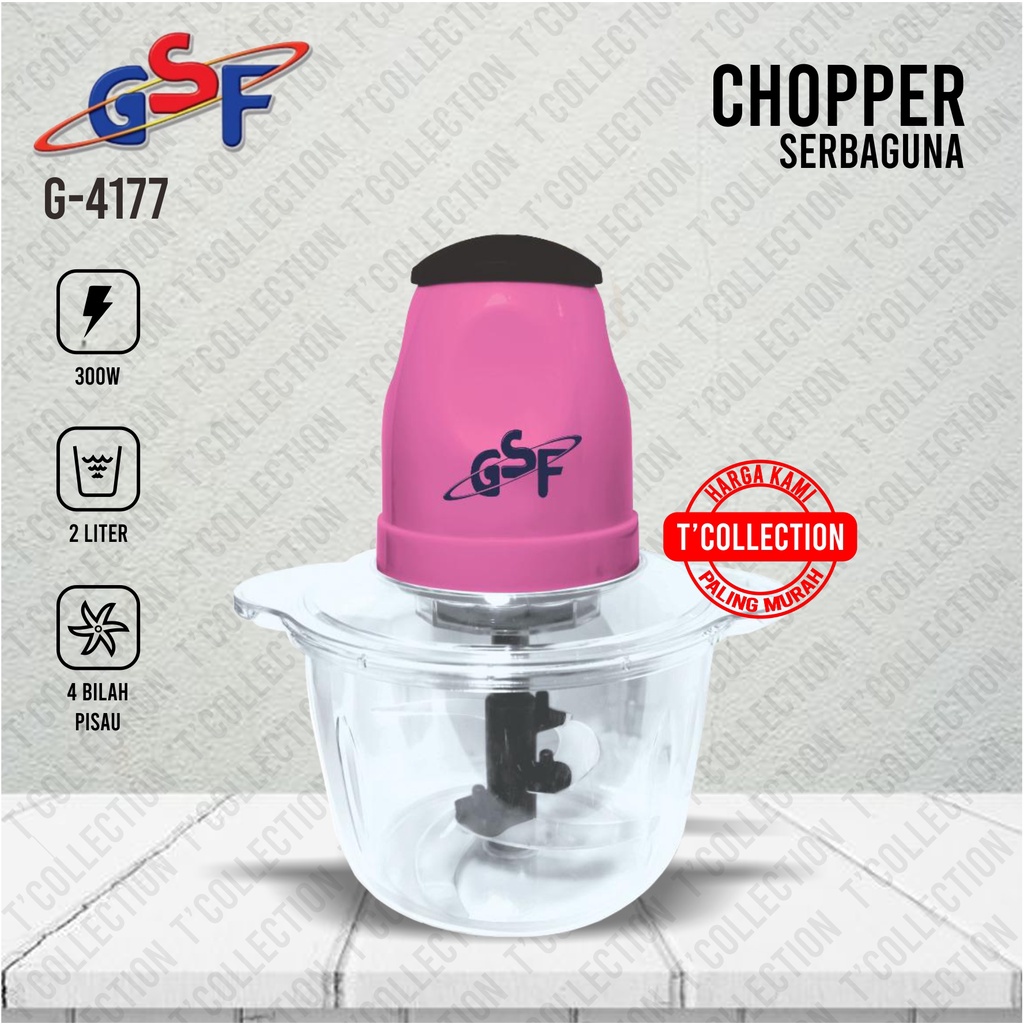 Jual GSF GSF Blender Daging Plastik/ Chopper G-4177 | Shopee Indonesia