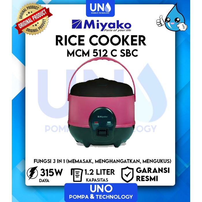 Jual Miyako Rice Cooker Magic Com Mcm C Sbc Mcm C Sbc Shopee Indonesia