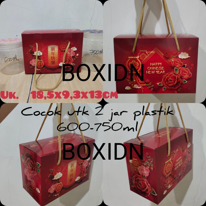 Jual Box Imlek Jar Ml Ml Box Imlek Kue Kering Paperbag Imlek