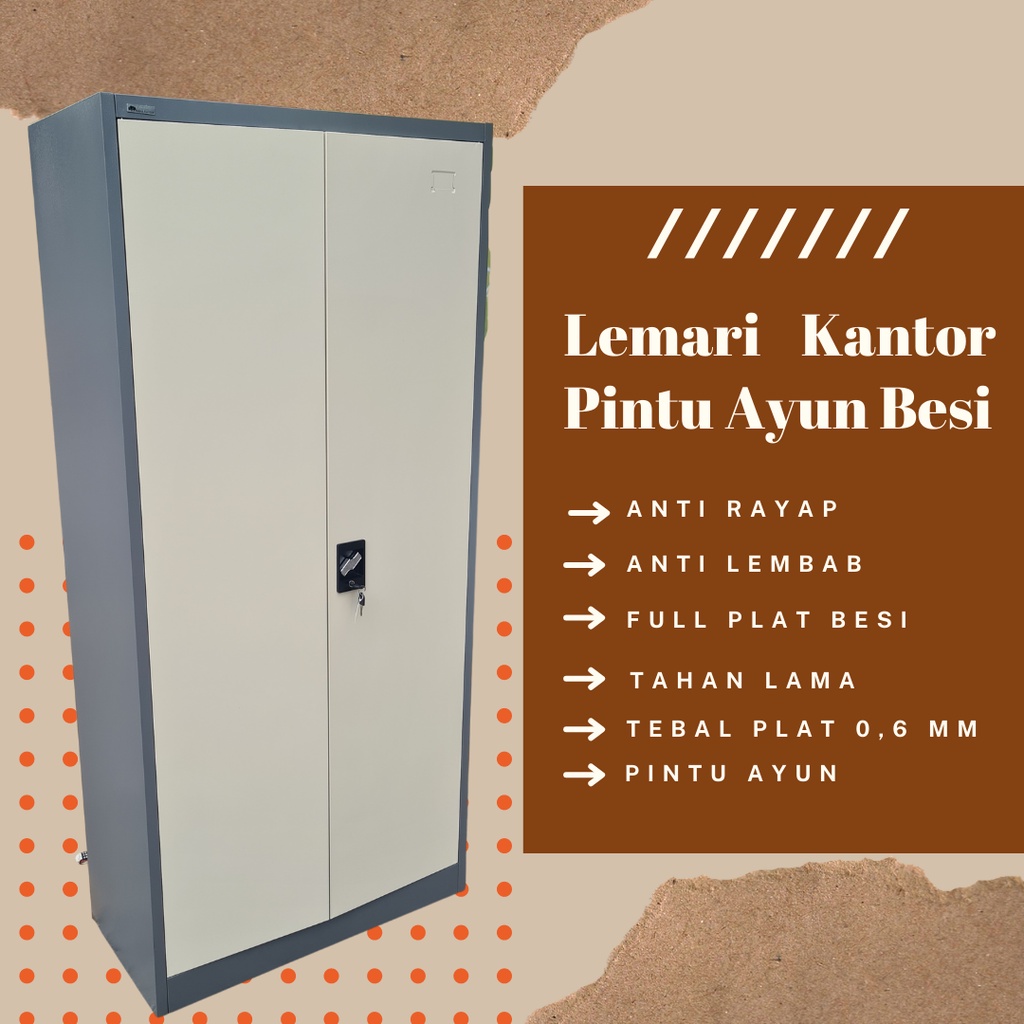 Jual Lemari Besi/ Lemari Arsip / Lemari File / Lemari Kantor / Lemari ...