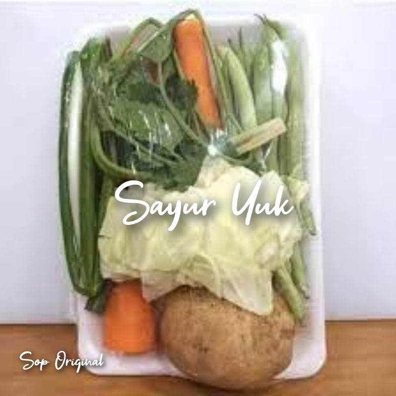 Jual Paket Sayur Sop Sop Instant Sop Cincang Sop Mentah Shopee