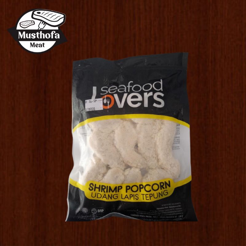 Jual Seafood Lovers Shrimp Popcorn Udang Lapis Tepung 160gr Shopee