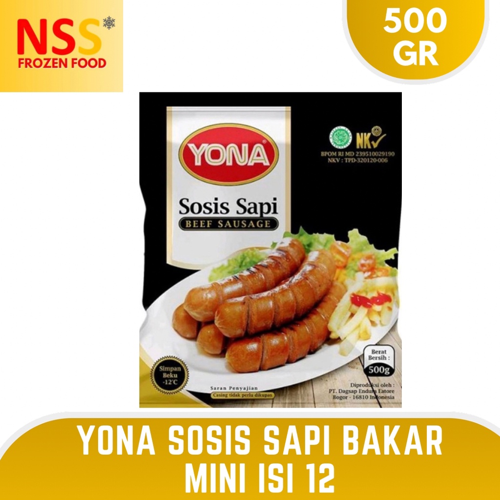 Jual YONA SOSIS SAPI BAKAR MINI 500 GR | Shopee Indonesia