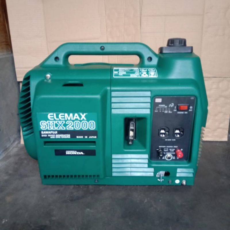 Jual Mesin Genset Honda Silent ELEMAX SHX 2000 Original Japan Shopee