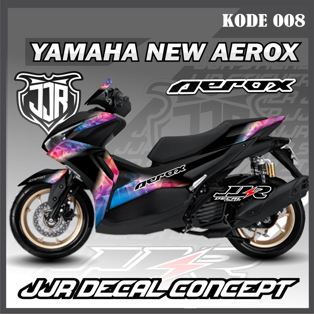 Jual Stiker New Aerox 2021-2023 Connected Full Body Sticker Motor ...