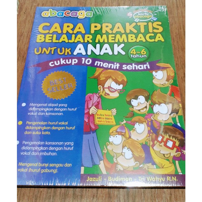 Jual Buku Cara Praktis Belajar Membaca Untuk Anak Abacaga Best Seller ...