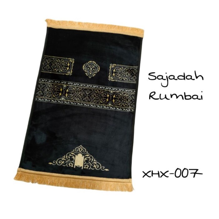 Jual sajadah turki sajadah turkey kiswah rumbai tebal besar nyaman ...