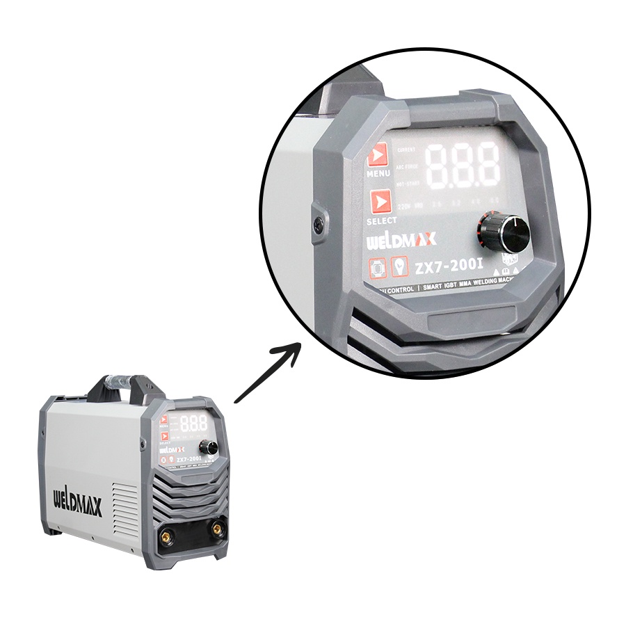 Jual Weldmax Zx7-200I Inverter Las Welding Machine | Shopee Indonesia