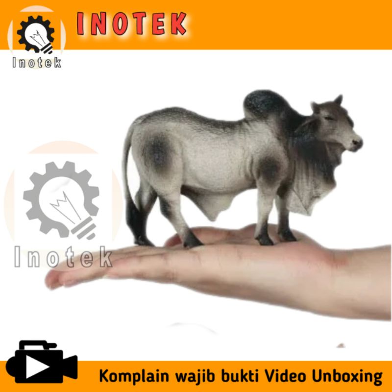 Jual Mainan sapi berpunuk miniatur sapi hewan kurban | Shopee Indonesia