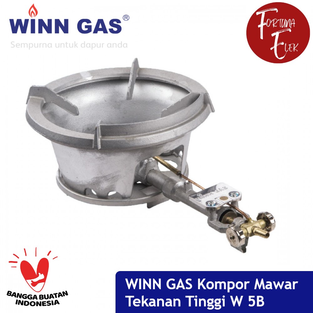 Jual Winn Gas W B Kompor Gas Mawar Komersial Api Besar High Pressure Shopee Indonesia