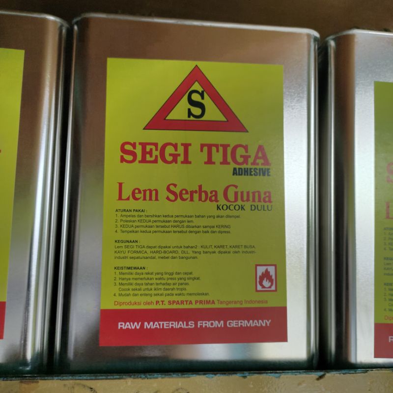Jual Lem Kuning, Lem Serba guna SEGITIGA ( 3 Kg ) | Shopee Indonesia