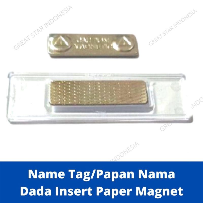 Jual BAHAN PAPAN NAMA DADA/NAME TAG INSERT PAPER Shopee Indonesia
