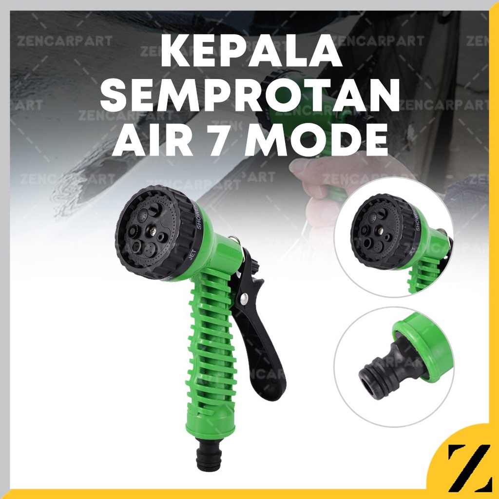 Jual Kepala Semprotan Selang Air 7 In 1 Jet Shower Tanaman Cuci Motor ...