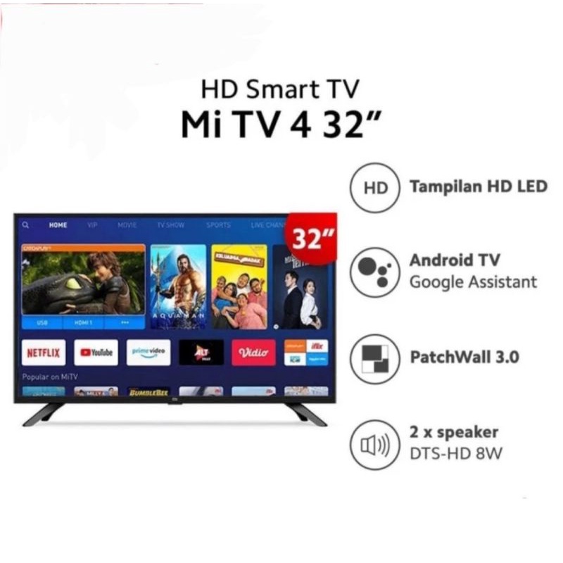 Jual LED TV Xiaomi L32M5-AN Smart Android L32M5 Gosend Instant | Shopee ...
