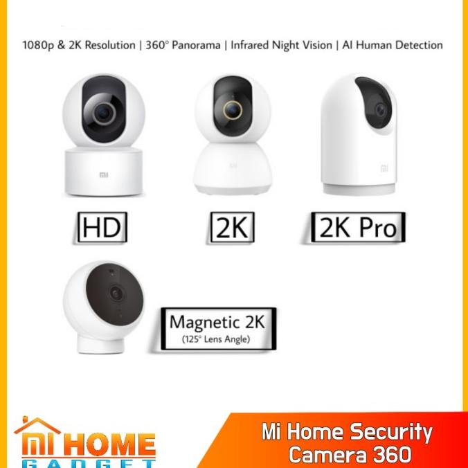 Jual Mi Home Security Camera 360 HD / 2K / 2K Pro Mi Smart CCTV