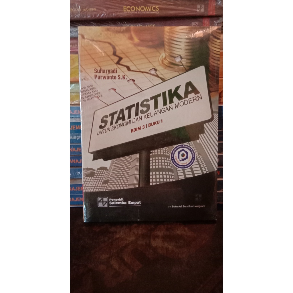 Jual Statistika Untuk Ekonomi Dan Keuangan Modern Edisi Buku Karya Suharyadi Dkk