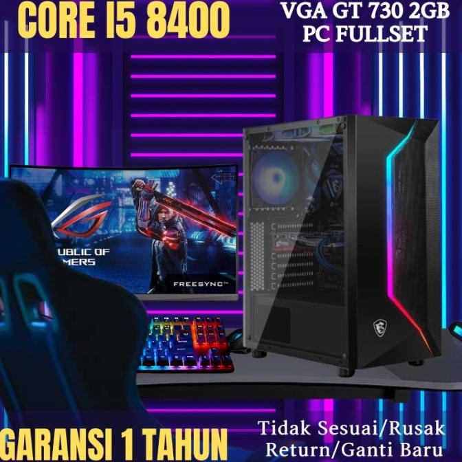 Jual Pc Gaming Editing Fullset Intel Core I Vga Gt Gb