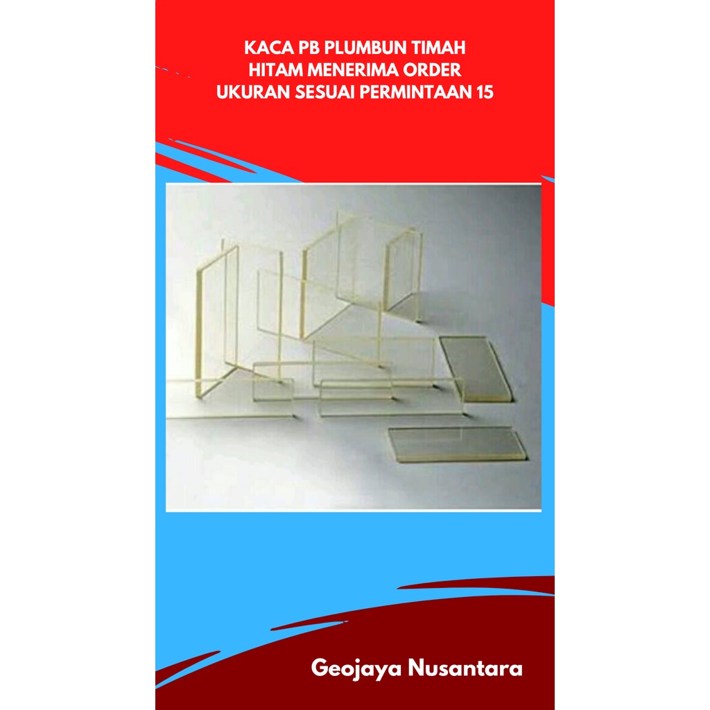 Jual KACA PB PLUMBUN TIMAH HITAM MENERIMA ORDER UKURAN SESUAI ...