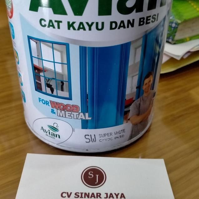 Jual Best Seller!! Cat Kayu dan Besi Merk Avian 1kg ALL WARNA / Cat