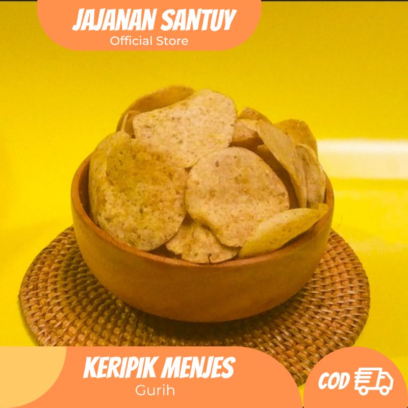 Jual Keripik Menjes 250 Gram Snack Kiloan Camilan Kiloan Shopee