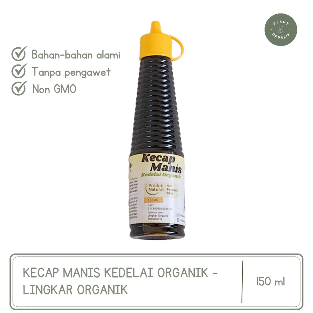 Jual Kecap Manis Kedelai Organik Ml Lingkar Organik Shopee Indonesia