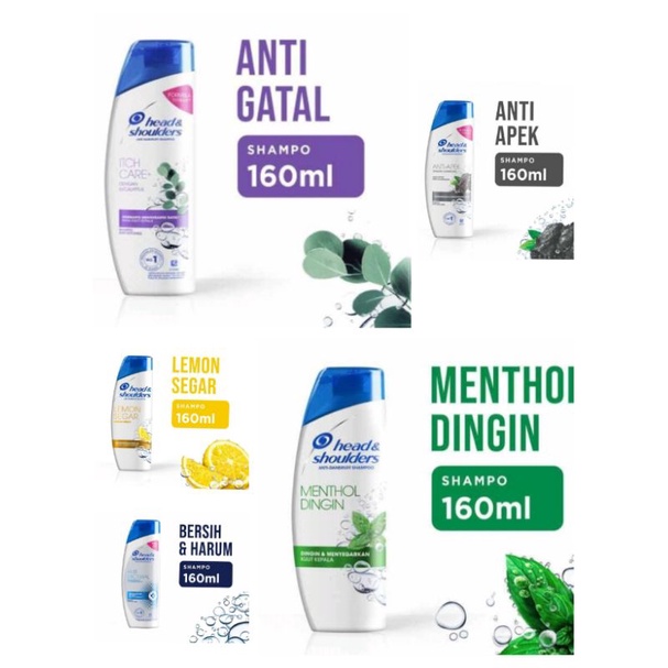 Jual SHAMPOO HEAD & SHOULDERS MENTOL DINGIN Shampo Anti-Ketombe Netto