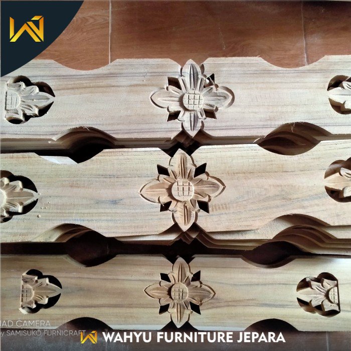 Jual Pagar Kayu ukir furniture jepara Shopee Indonesia