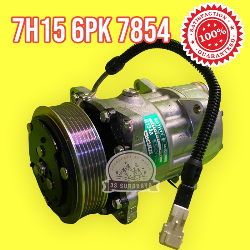 Jual Kompresor 7H15 7854 6Pk Sanden Ac Truk Alat Berat | Shopee Indonesia