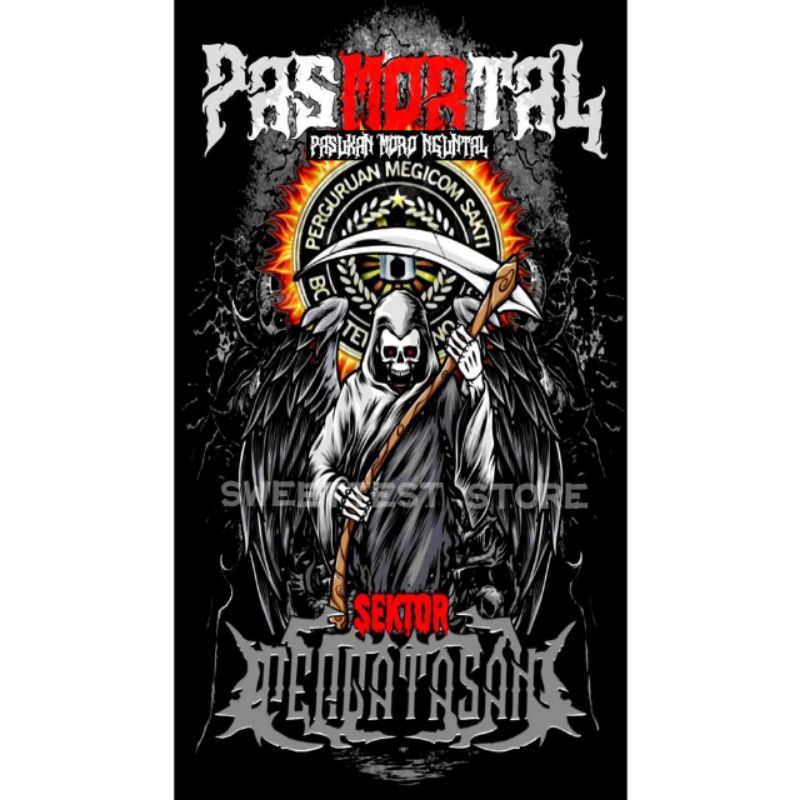 Jual BENDERA PASMORTAL FULL PRINTING | Shopee Indonesia
