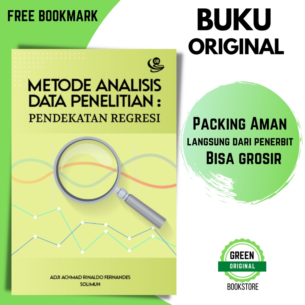 Jual (BUKU ORI) Metode Analisis Data Penelitian: Pendekatan Regresi ...