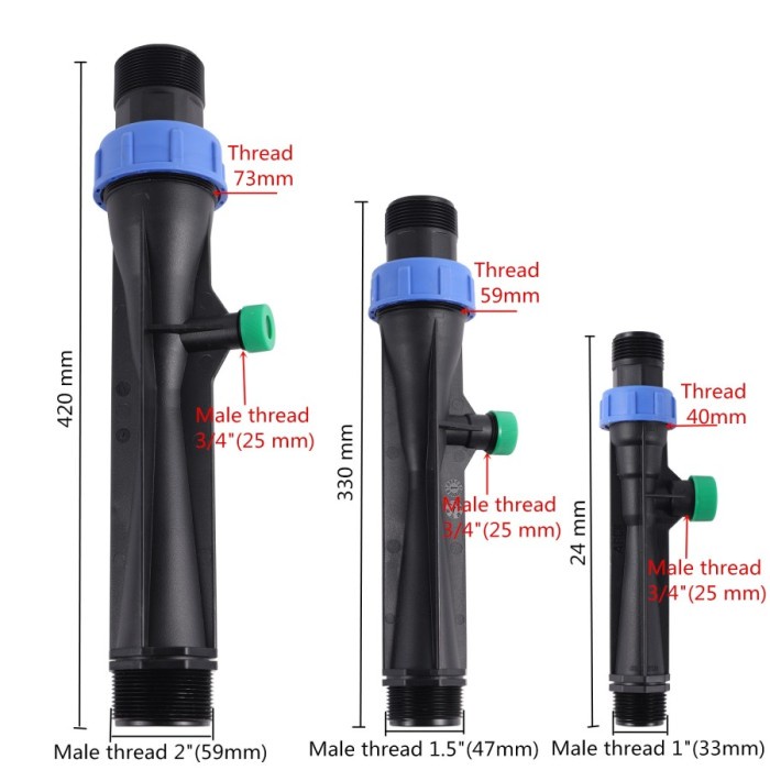 Jual Irig Venturi Suction Assembly Injector 2
