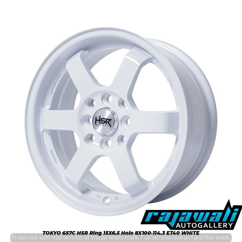 Jual VELG MOBIL JDM RING 15 TERBARU TIPE TOKYO 657C HSR UNTUK BRIO ...