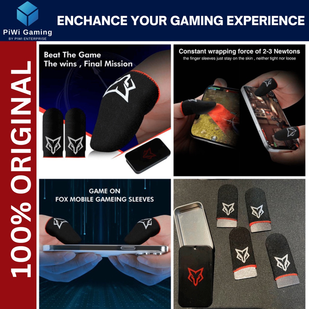 Gant De Doigt SIOPPKIK 40 Piu00e8ces PUBG Mobile Game Finger Sleeve, Gaming Finger Sleeves, Tu00e9lu00e9phone Portable Pouce Trigger Touchscreen, Gants Ultra Sensibles Clac Doigt