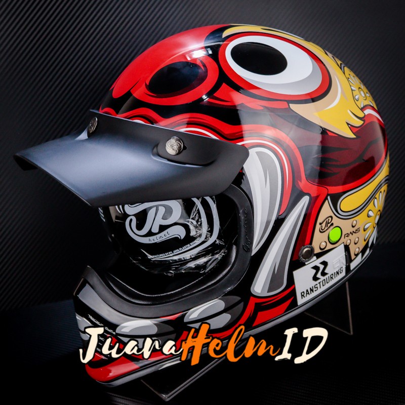 Jual JPX HELM JP SIGNATURE BARONG RANS / SUPER BLACK / RETRO CLASSIC ...