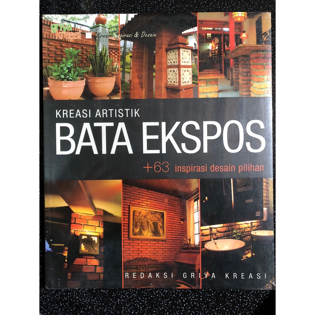 Jual BUKU DESAIN INTERIOR:kreasi Artistik Bata Ekspos +63 Inspirasi ...