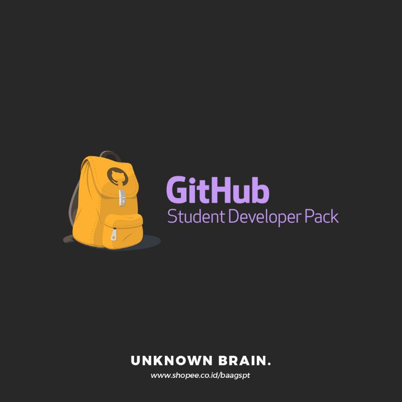 Jual GITHUB STUDENT DEVELOPER PACK | Shopee Indonesia