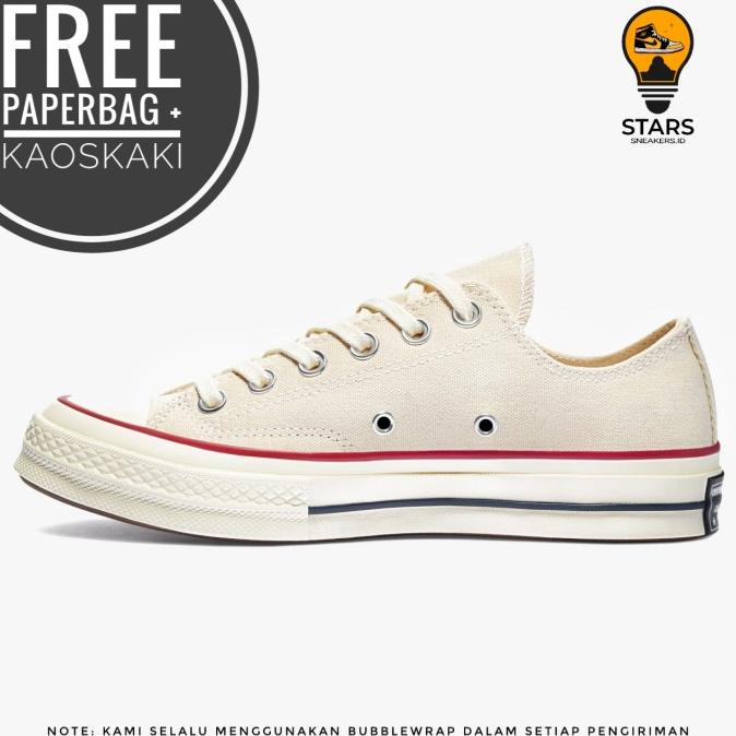 Jual Converse Chuck Taylor 70s Low Parchment Shopee Indonesia