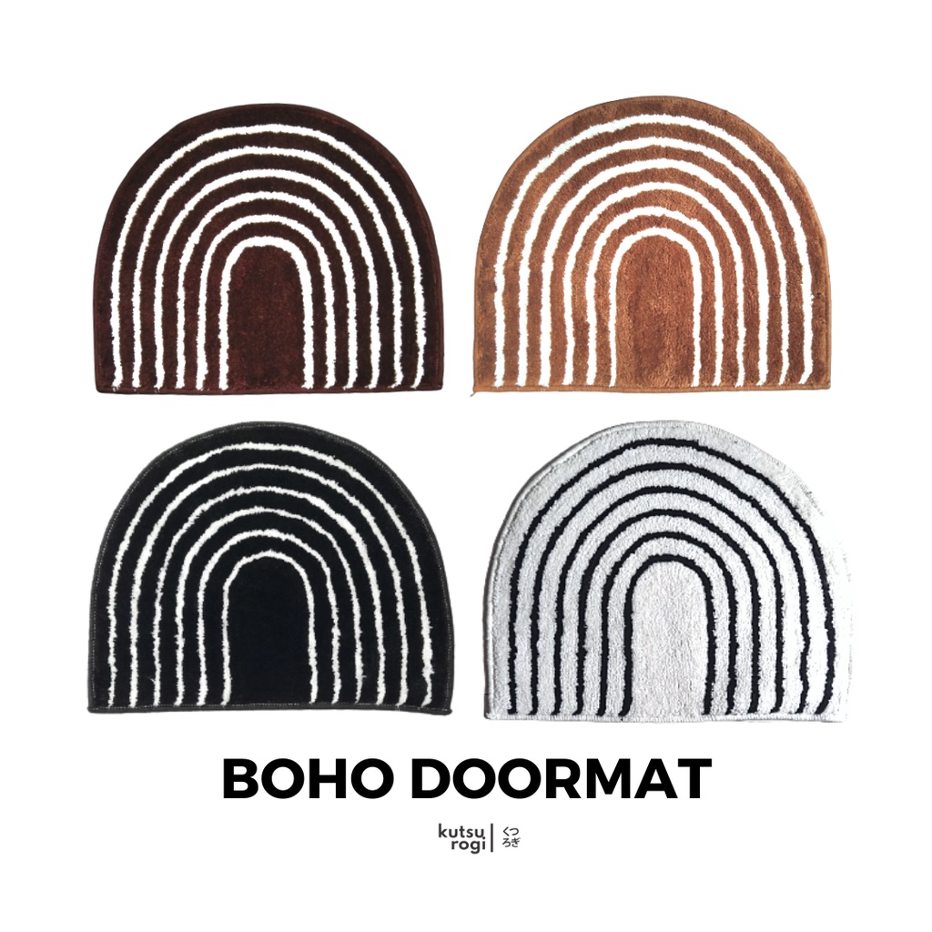 Jual Keset / Doormat Anti Slip 50x60 Kutsurogi Motif Boho Shopee Indonesia