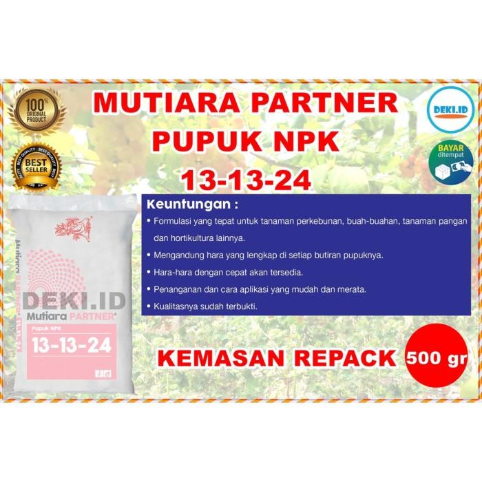 Jual Pupuk Meroke Mutiara NPK Partner 13 13 24 Repack 500 Gr Patner ...