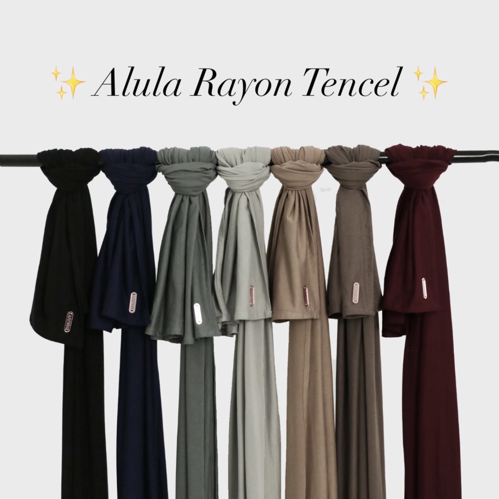 Jual Alula Rayon Tencel Pashmina by Mauvy (Pashmina Rayon Tencel