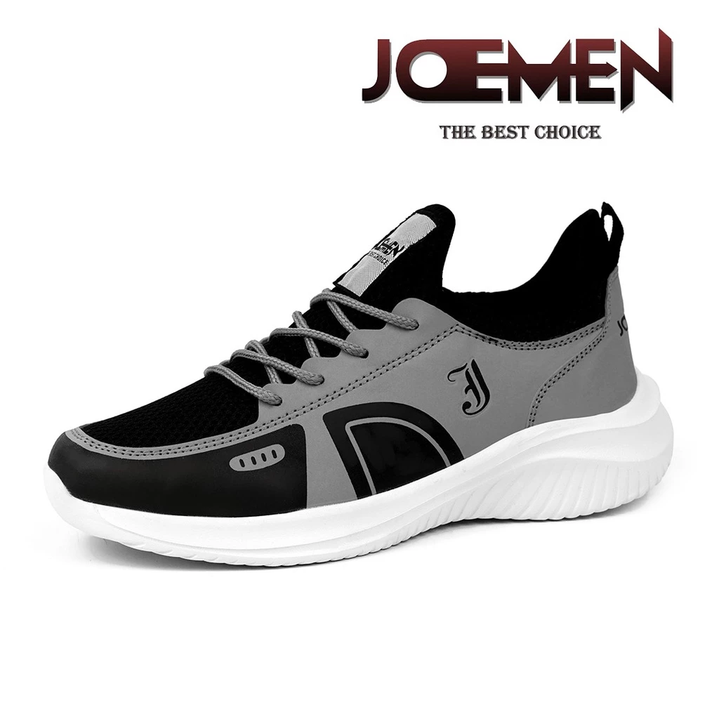 Sepatu Pria Sneakers Casual Original Joemen J74 Brand Lokal Ringan Empuk Nyaman untuk Kerja Kuliah Nongkrong dan Jalan