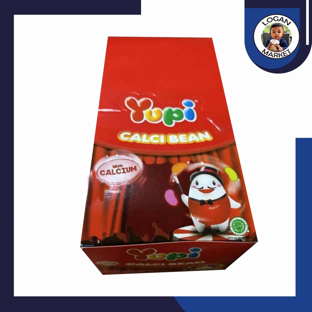 Jual Permen Yupi Calci Bean Box Isi 12Pcs 12 Pcs Shopee Indonesia