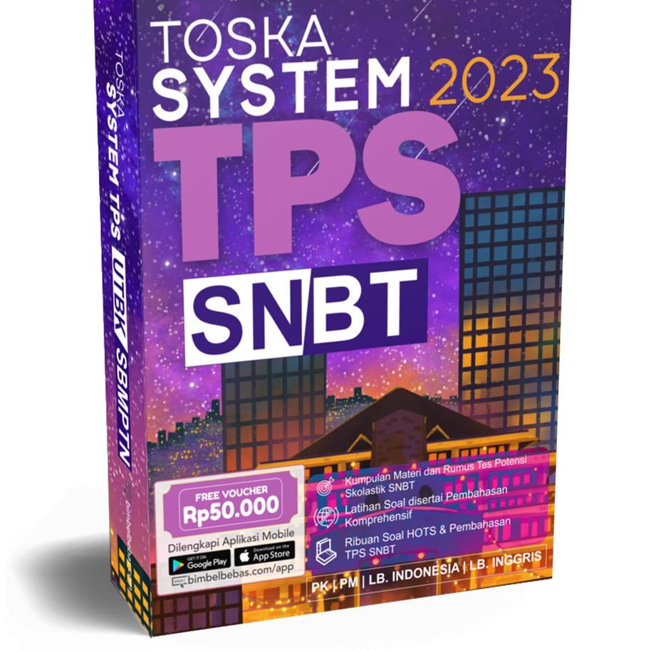 Jual AAL461 Bebas Toska System SNBT TPS 2023 Kumpulan Materi, Rumus ...