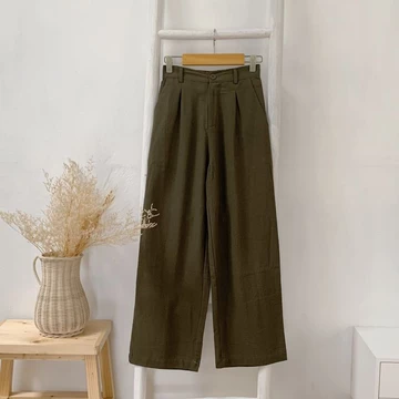 HAVA KULOT Linen Highwaist