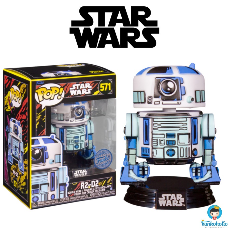 Jual Funko POP! Star Wars - R2-D2 (Retro Series) [Exclusive] #571 ...